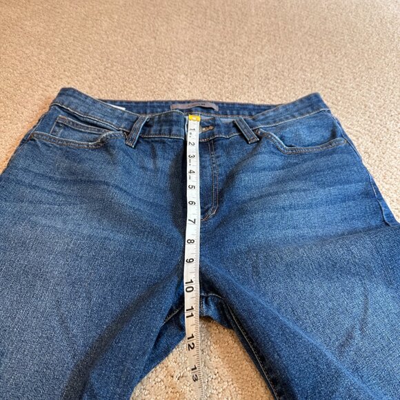 Joe's Jeans Niki Boyfriend Straight Leg Cuffable in Taffyta Size 30 Medium Wash - Picture 8 of 13
